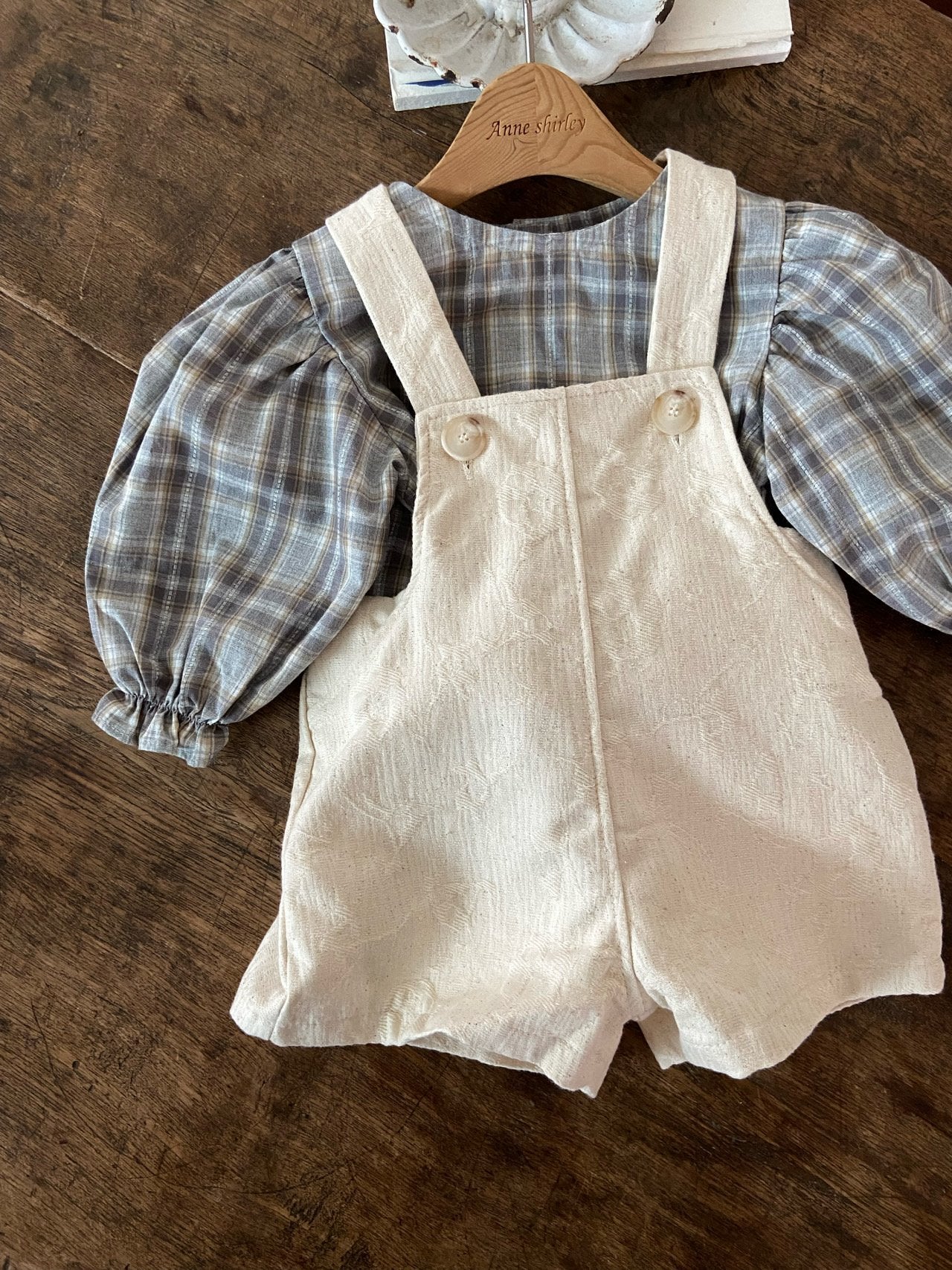 ［Anne shirley］Cocoa check set up