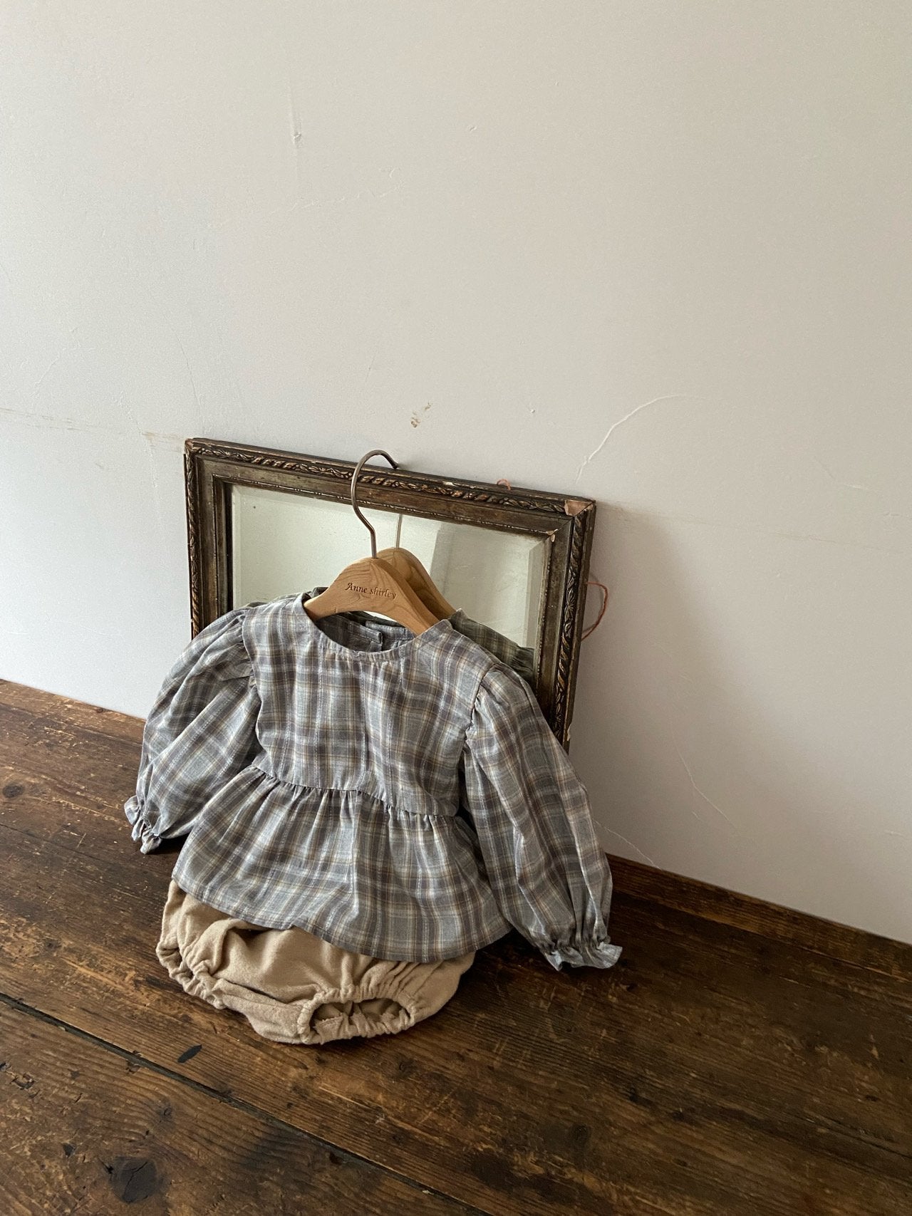 ［Anne shirley］Cocoa check set up