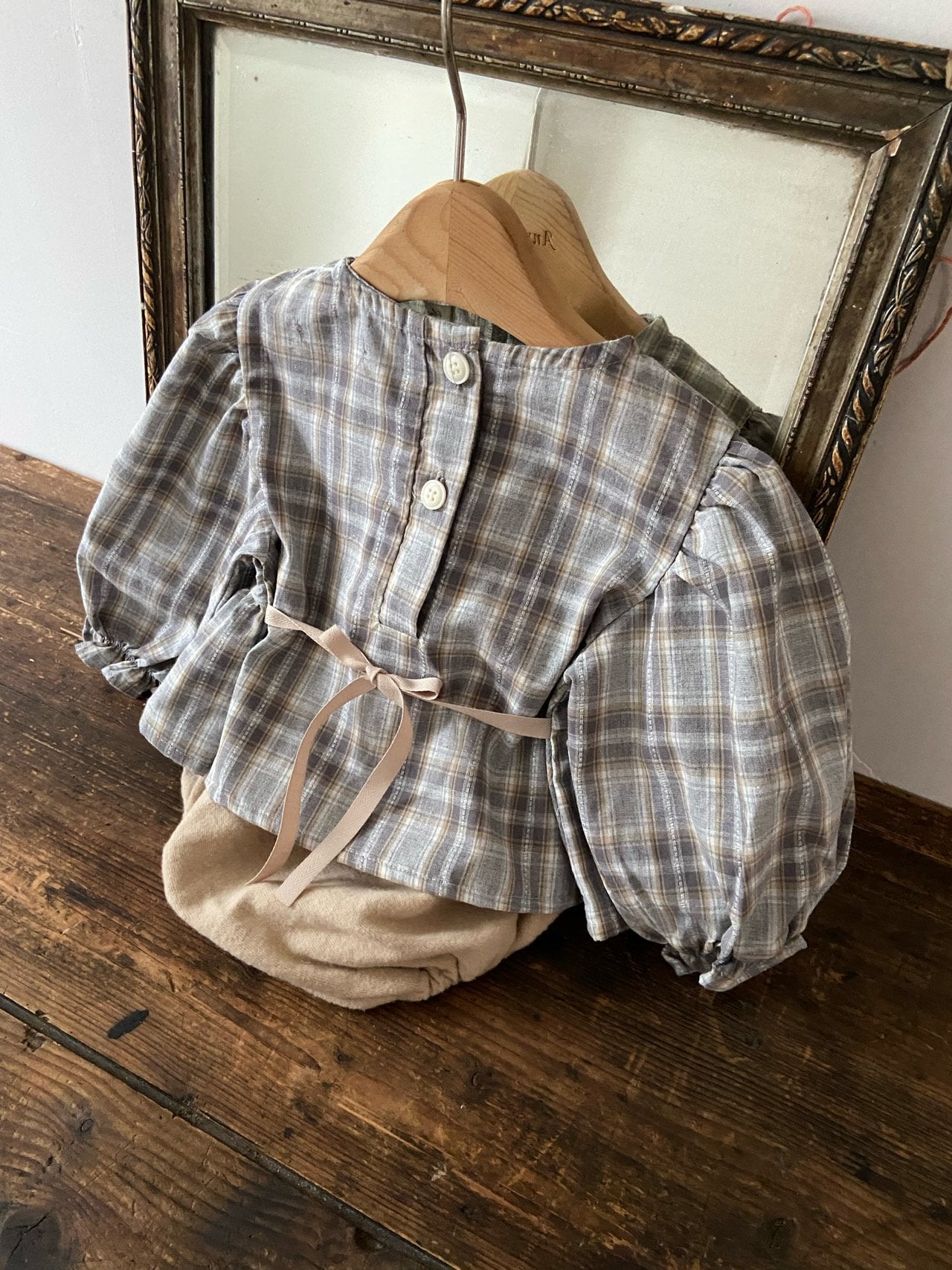 ［Anne shirley］Cocoa check set up