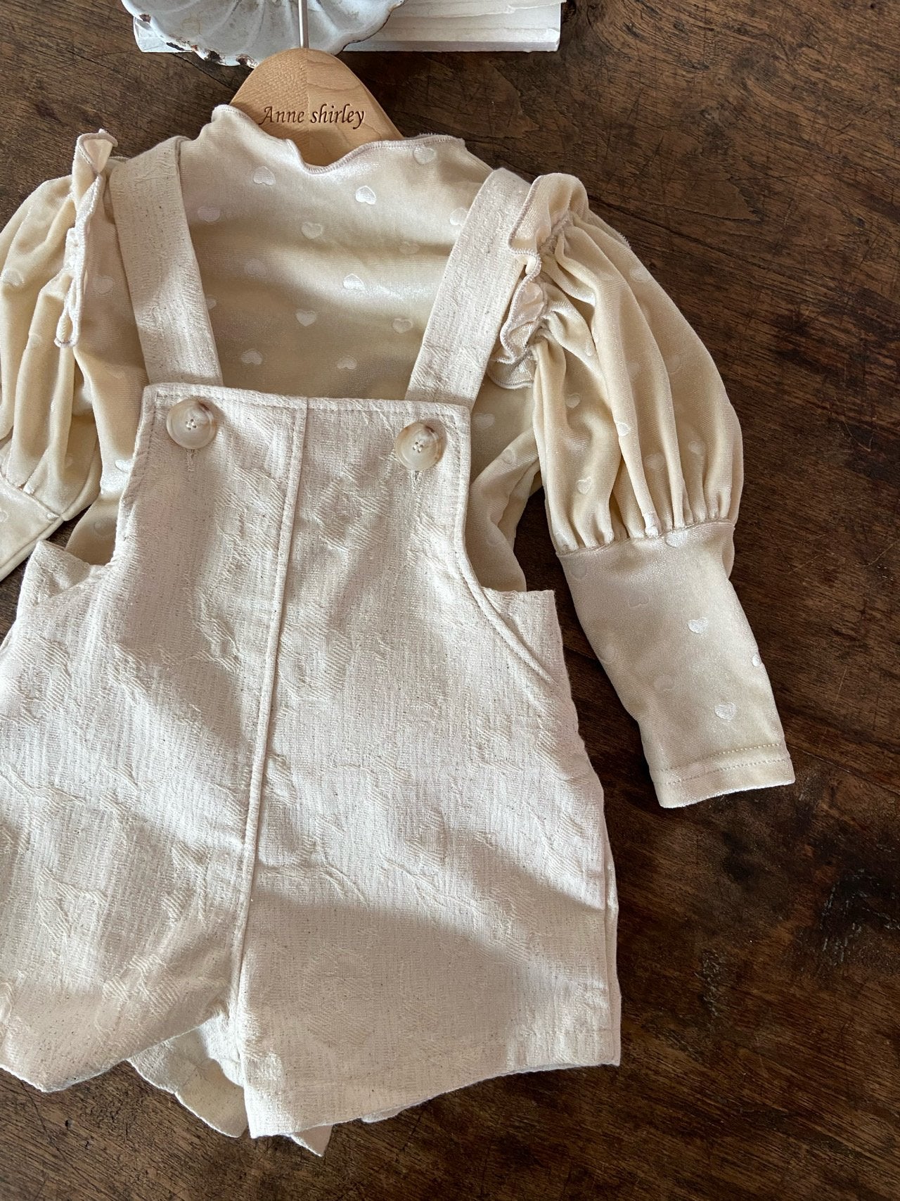 ［Anne shirley］Curly puff tee