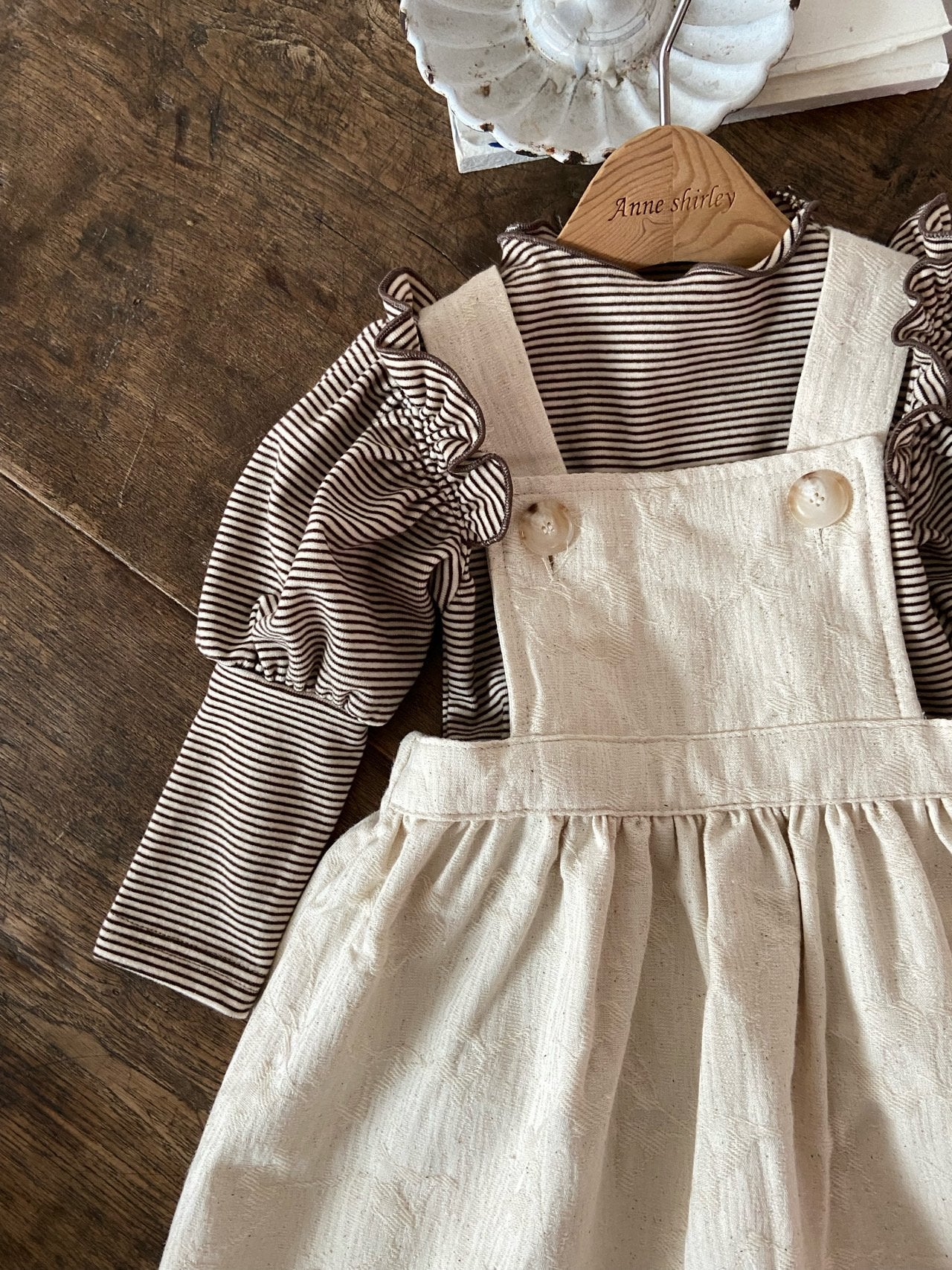 ［Anne shirley］Curly puff tee