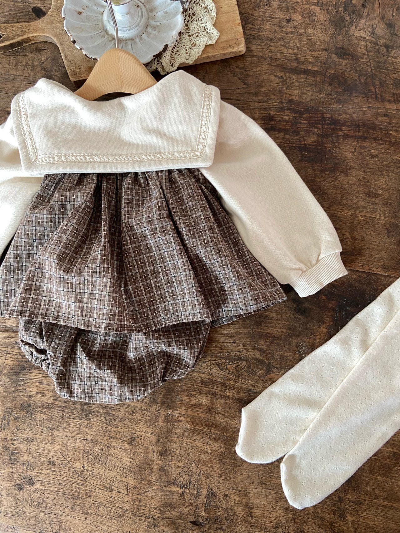 ［Anne shirley］Eyelet tights