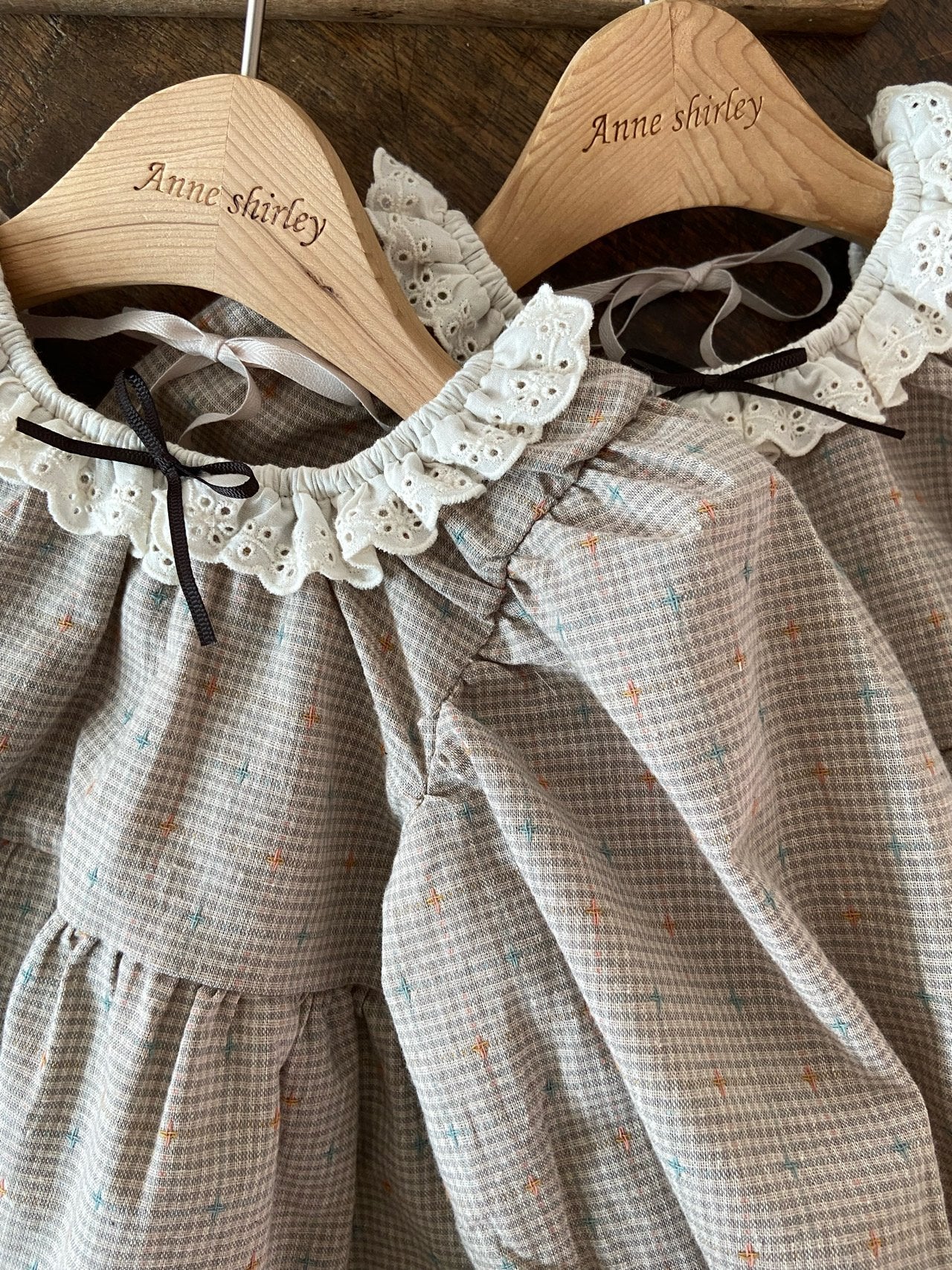［Anne shirley］Caramel rompers