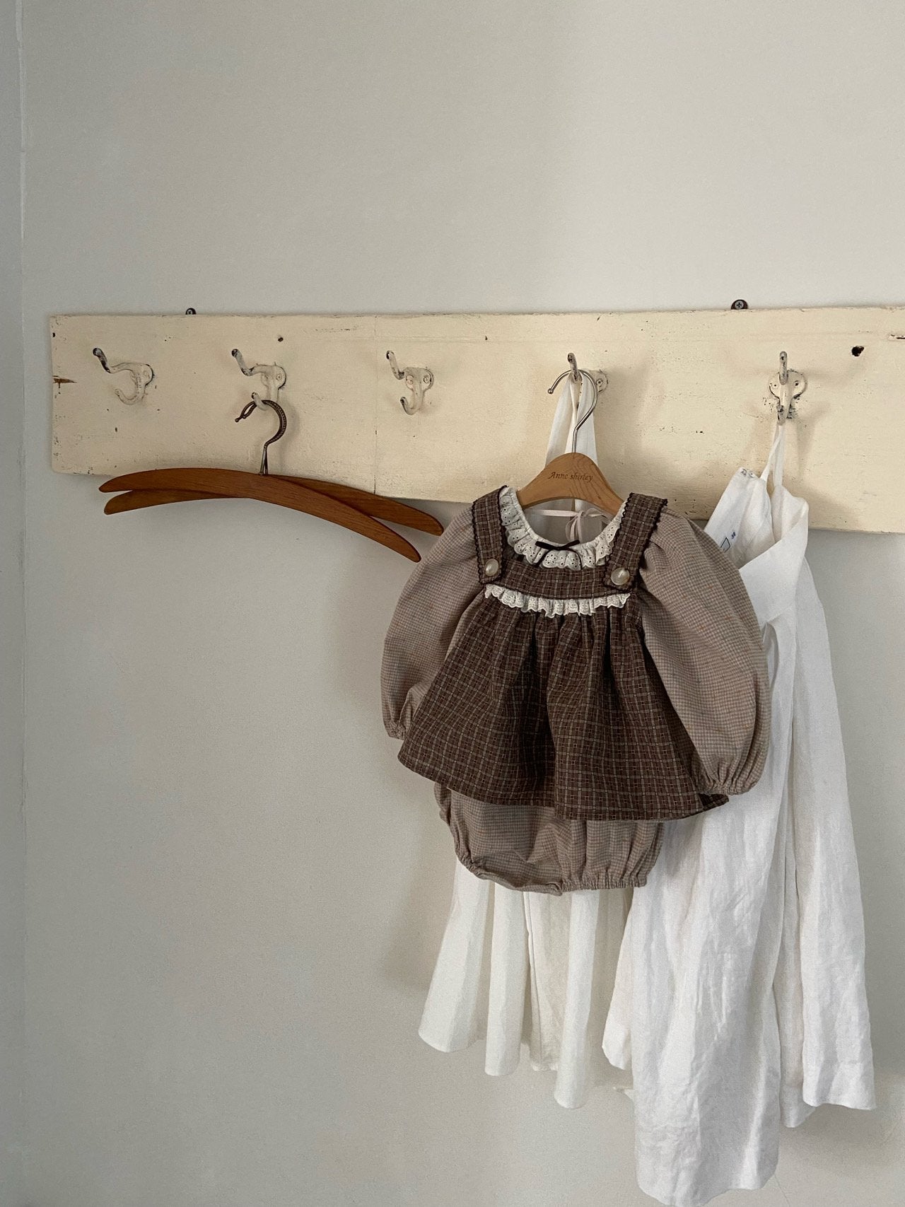 ［Anne shirley］Caramel rompers