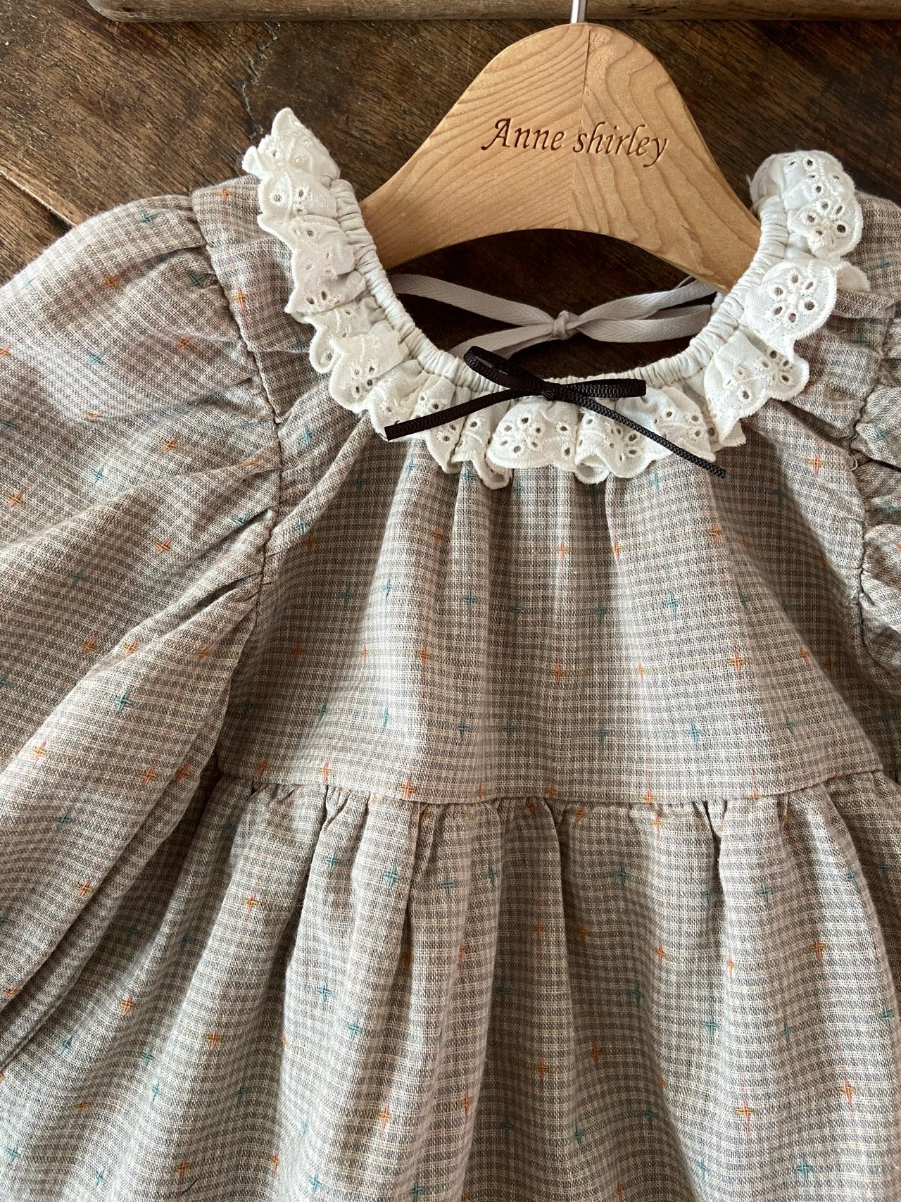 ［Anne shirley］Caramel rompers