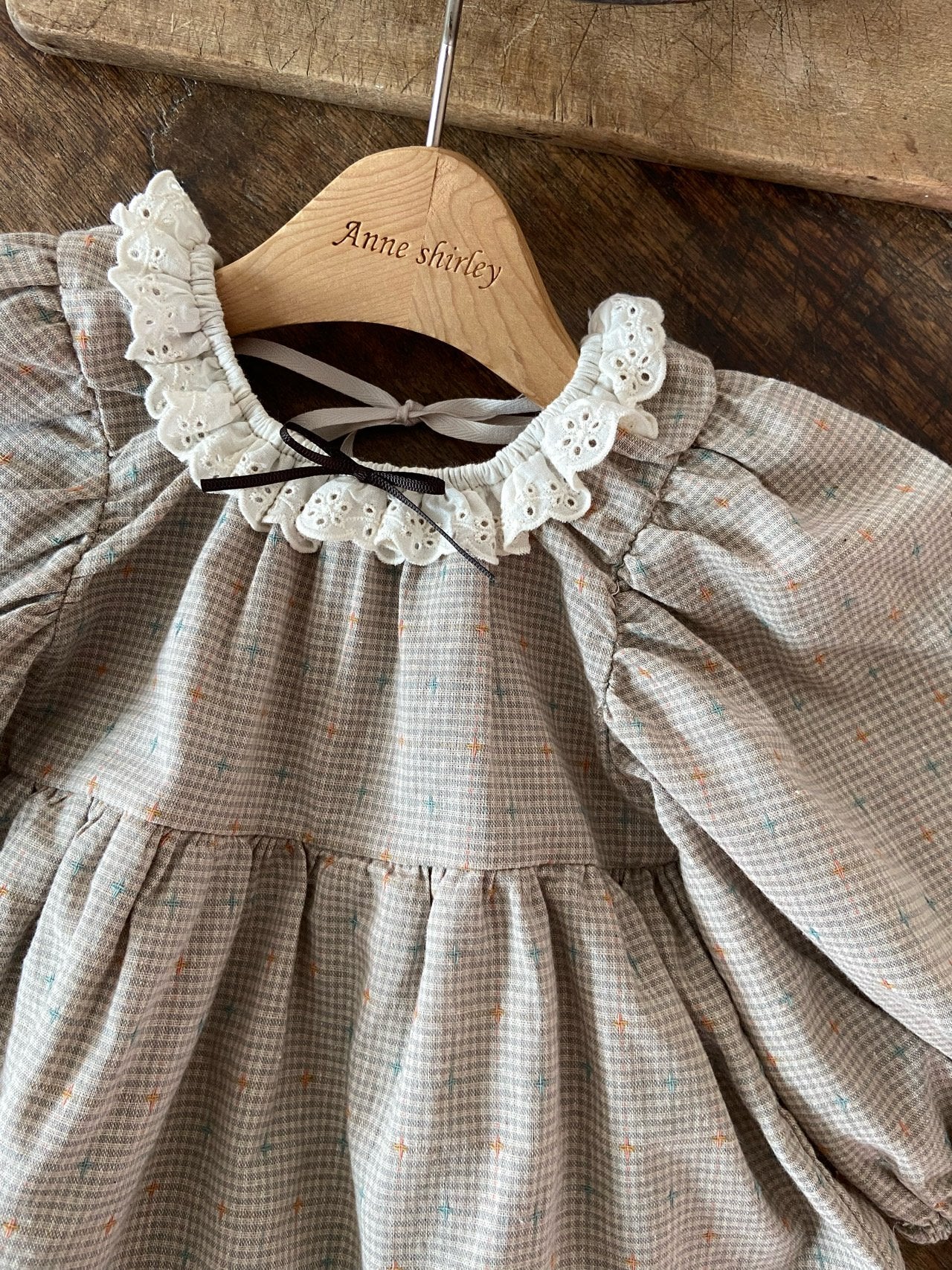 ［Anne shirley］Caramel rompers