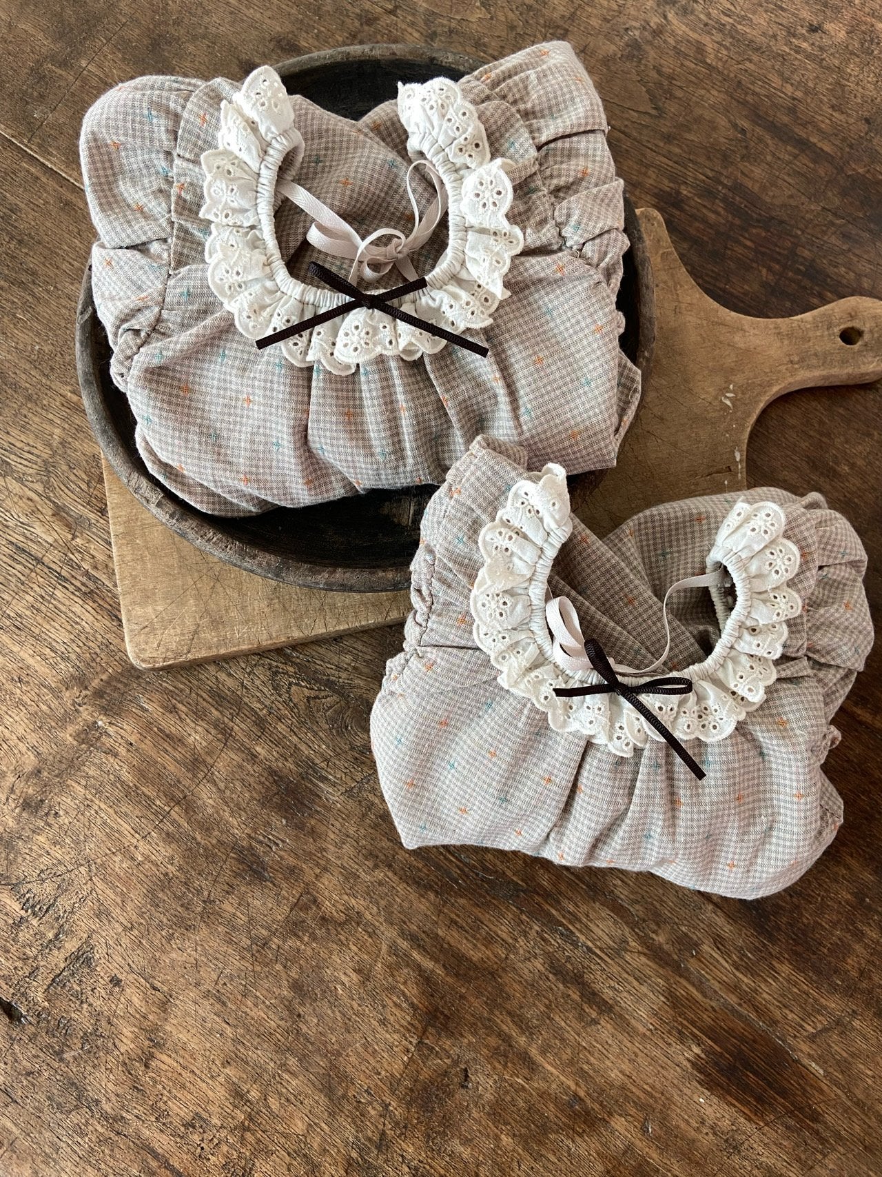［Anne shirley］Caramel rompers