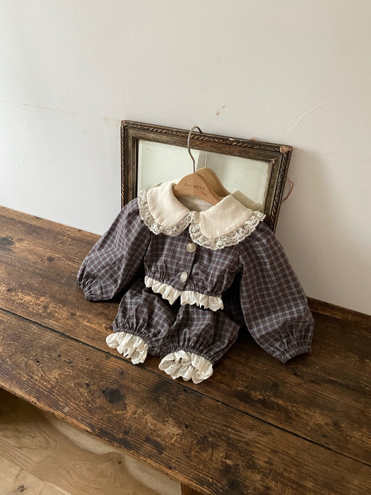 ［Anne shirley］Berry check bloomer