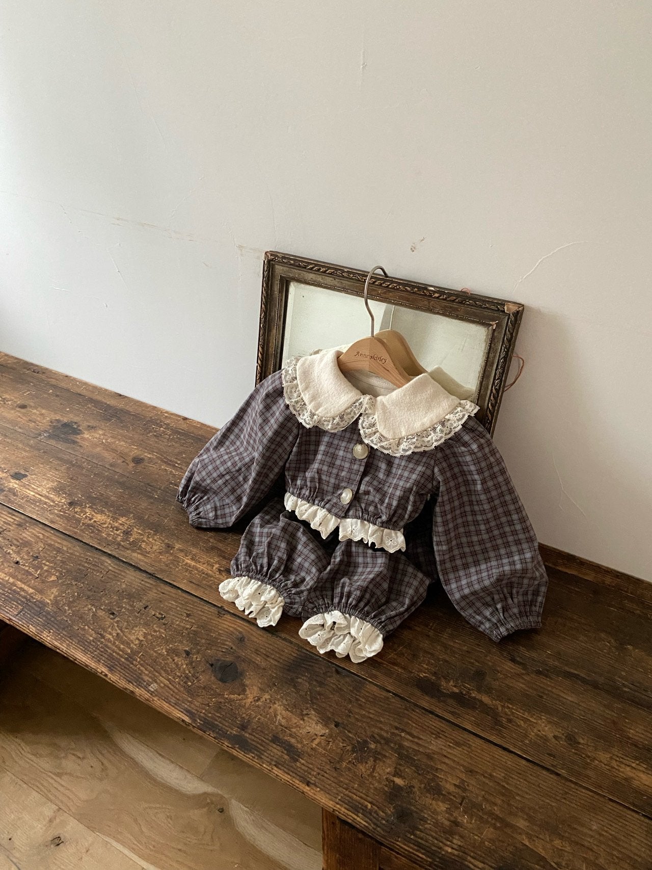 ［Anne shirley］Berry check bloomer