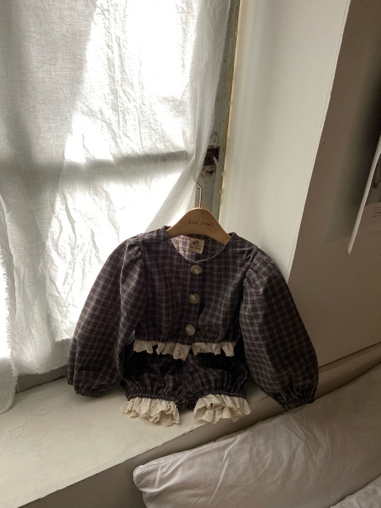 ［Anne shirley］Berry check bloomer