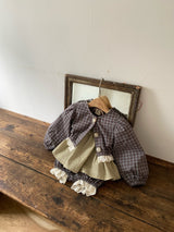 ［Anne shirley］Odd check jacket