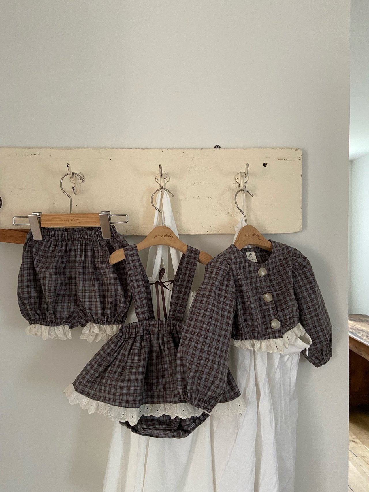 ［Anne shirley］Odd check jacket