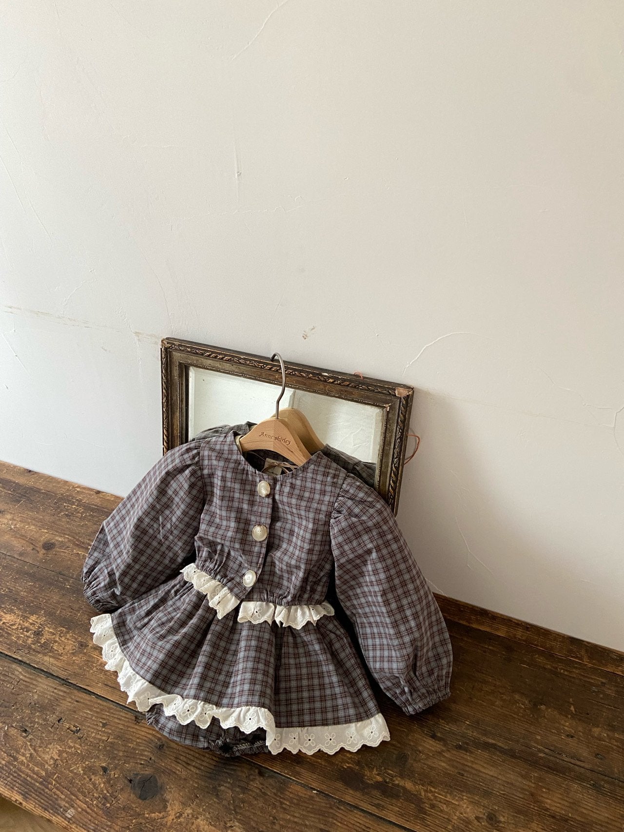 ［Anne shirley］Odd check jacket