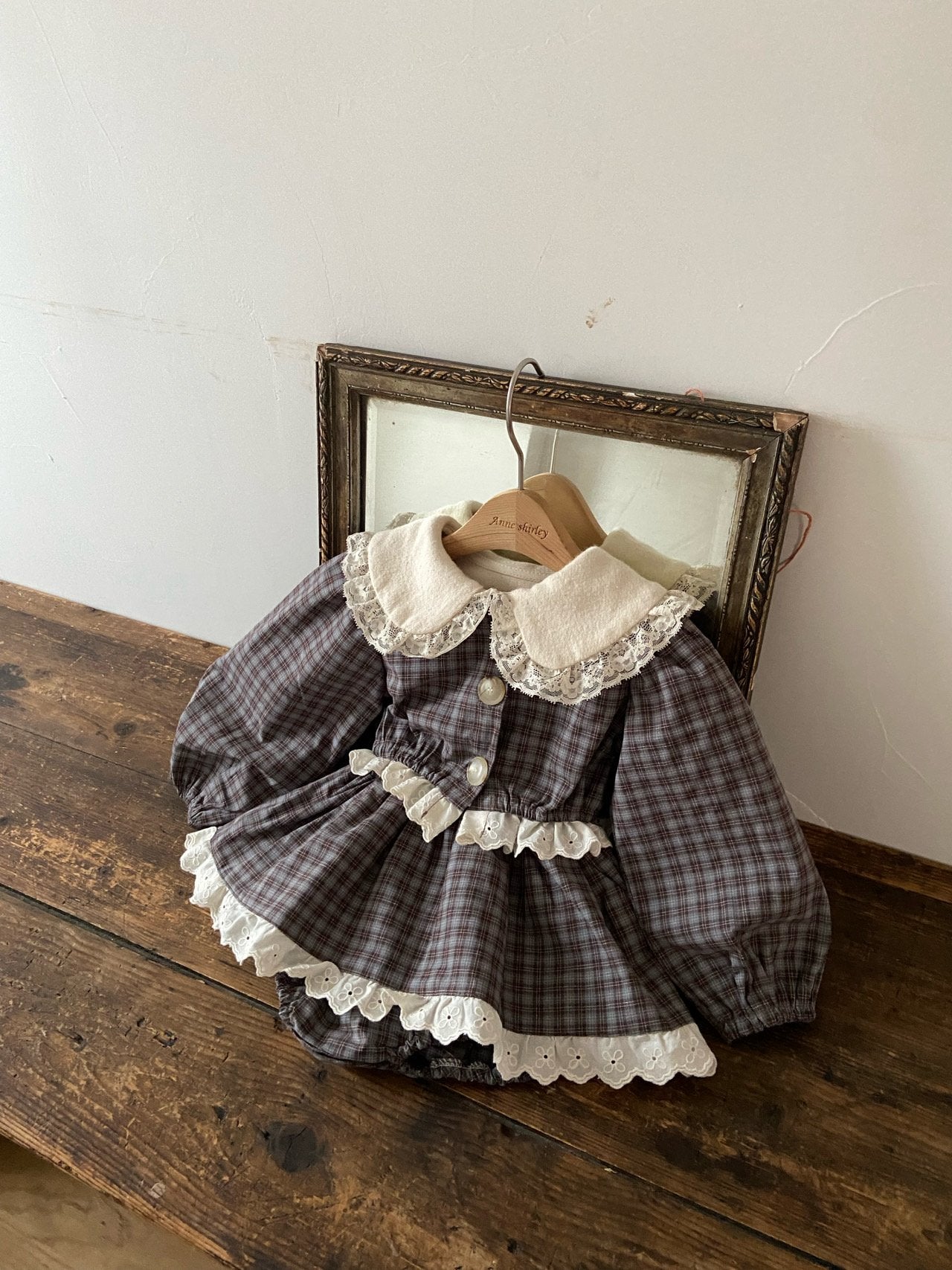 ［Anne shirley］Odd check jacket