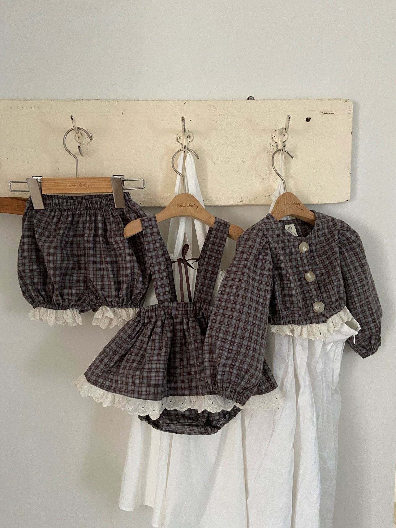 ［Anne shirley］Odd check jacket