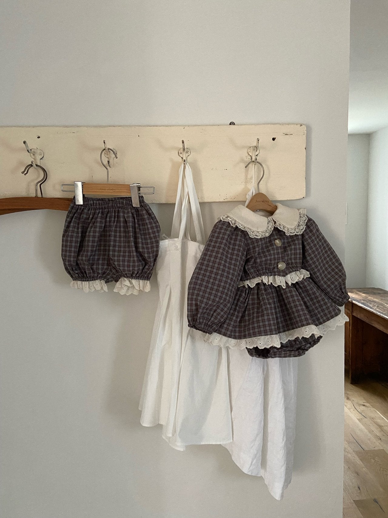 ［Anne shirley］Odd check jacket