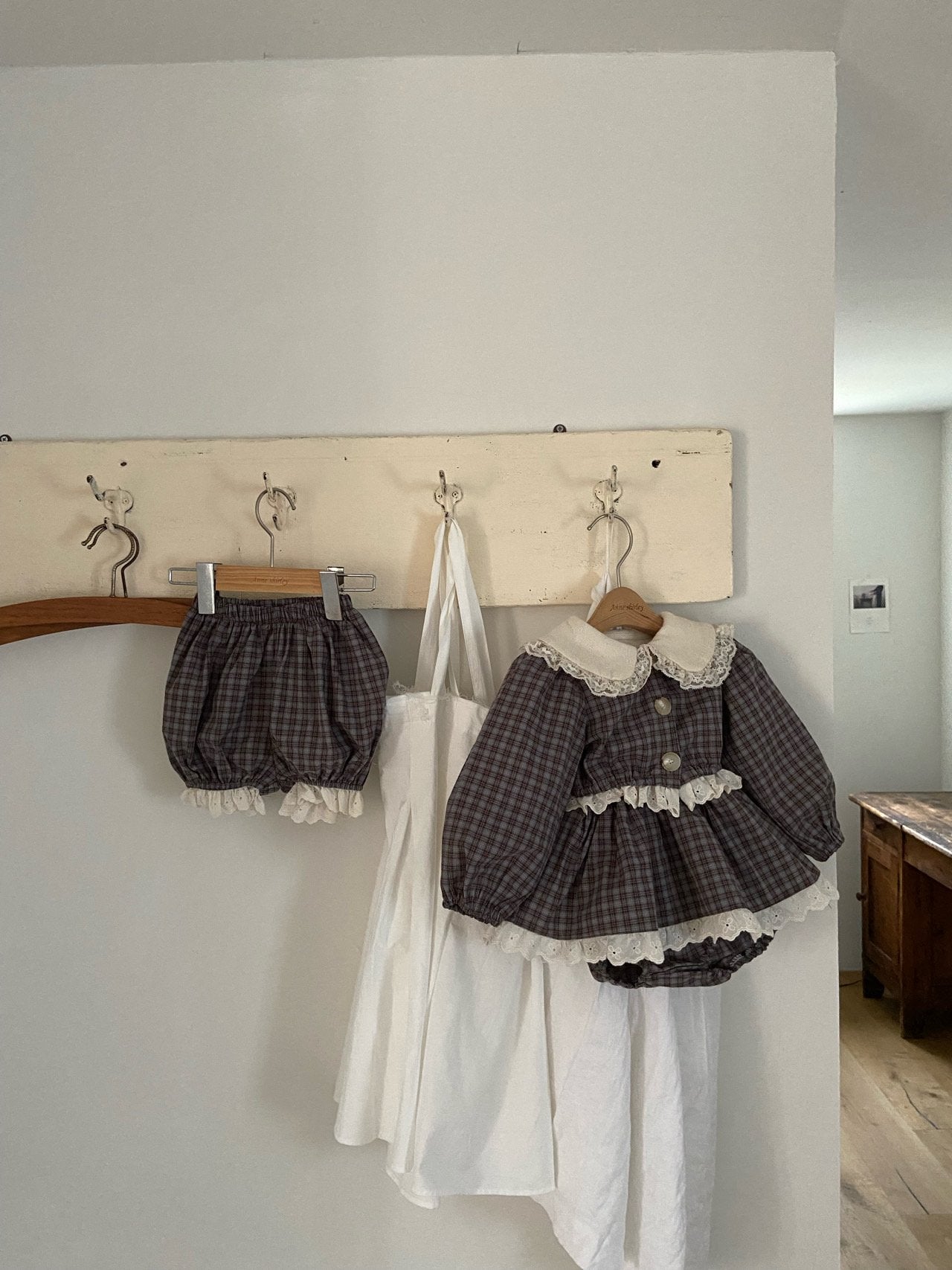 ［Anne shirley］Berry check bloomer