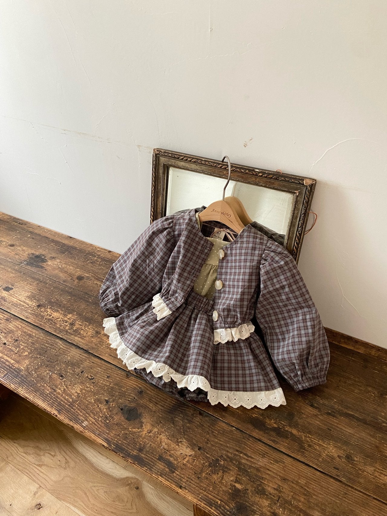 ［Anne shirley］Odd check jacket