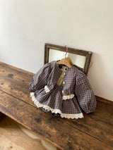 ［Anne shirley］Odd check jacket