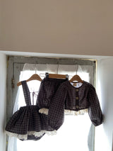 ［Anne shirley］Berry check bloomer
