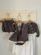 ［Anne shirley］Odd check jacket
