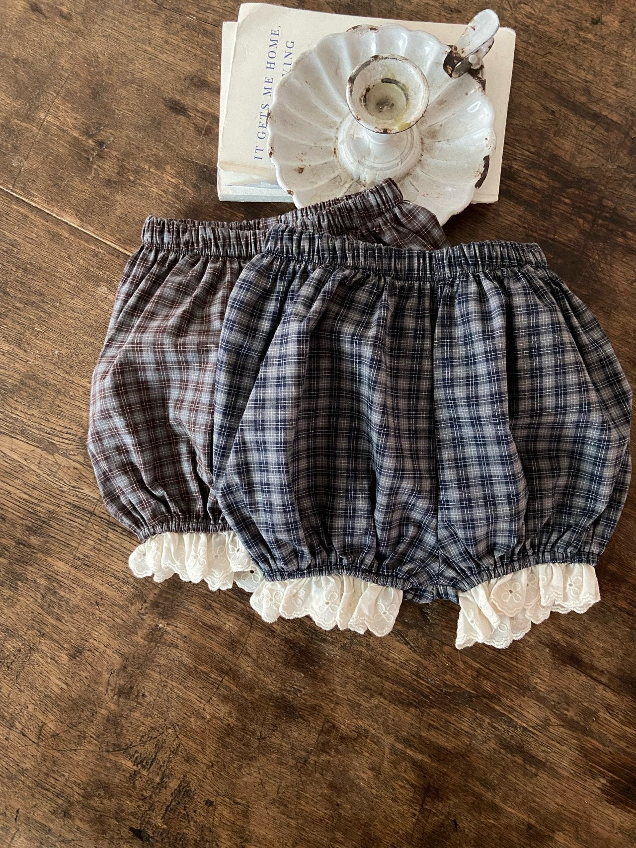 ［Anne shirley］Berry check bloomer