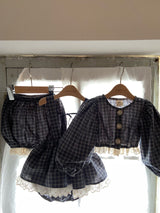 ［Anne shirley］Odd check jacket