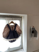 ［Anne shirley］Odd check bloomer skirt