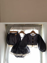 ［Anne shirley］Berry check bloomer
