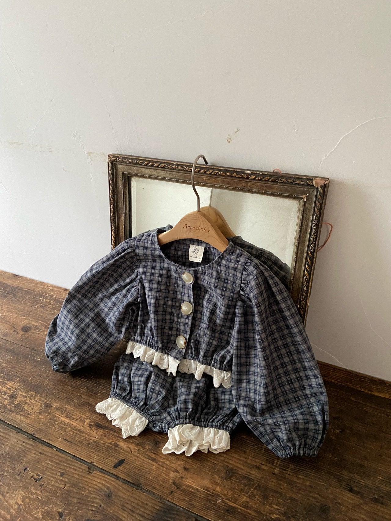 ［Anne shirley］Berry check bloomer