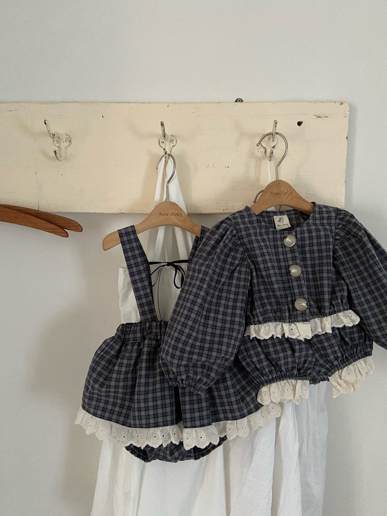 ［Anne shirley］Berry check bloomer