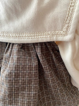 ［Anne shirley］Milk sailor rompers