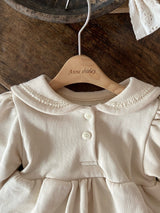［Anne shirley］Milk sailor rompers