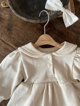 ［Anne shirley］Milk sailor rompers