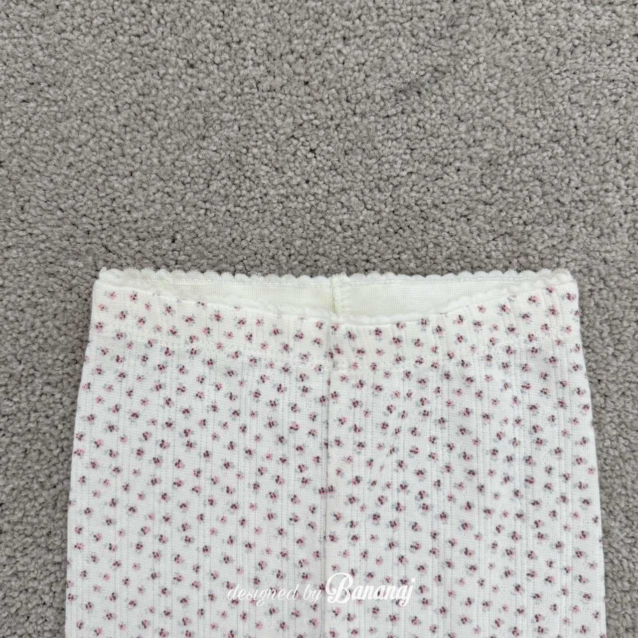 ［BANANAJ］Lace band leggings
