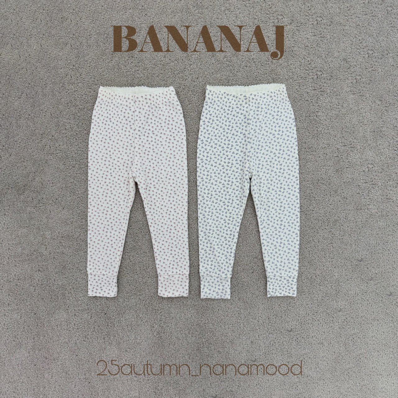 ［BANANAJ］Lace band leggings
