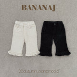 ［BANANAJ］Laura crop frill pants