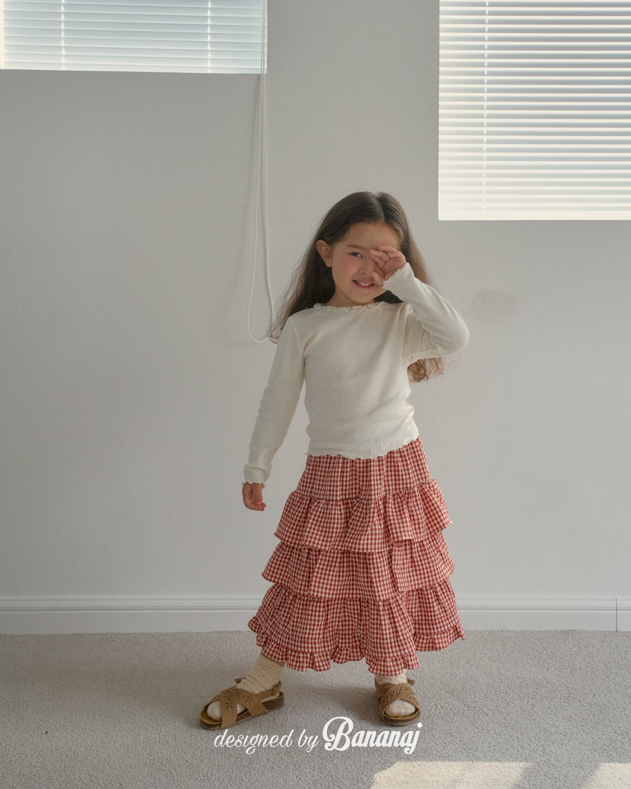 ［BANANAJ］Candy cancan skirt