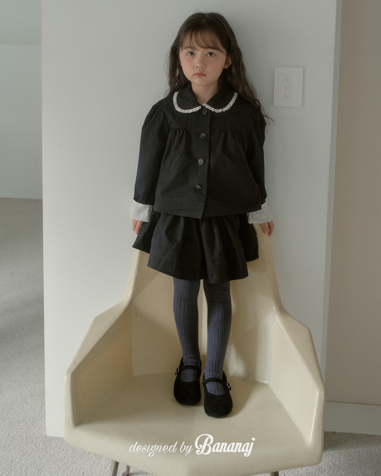 ［BANANAJ］Flare culotte skirt