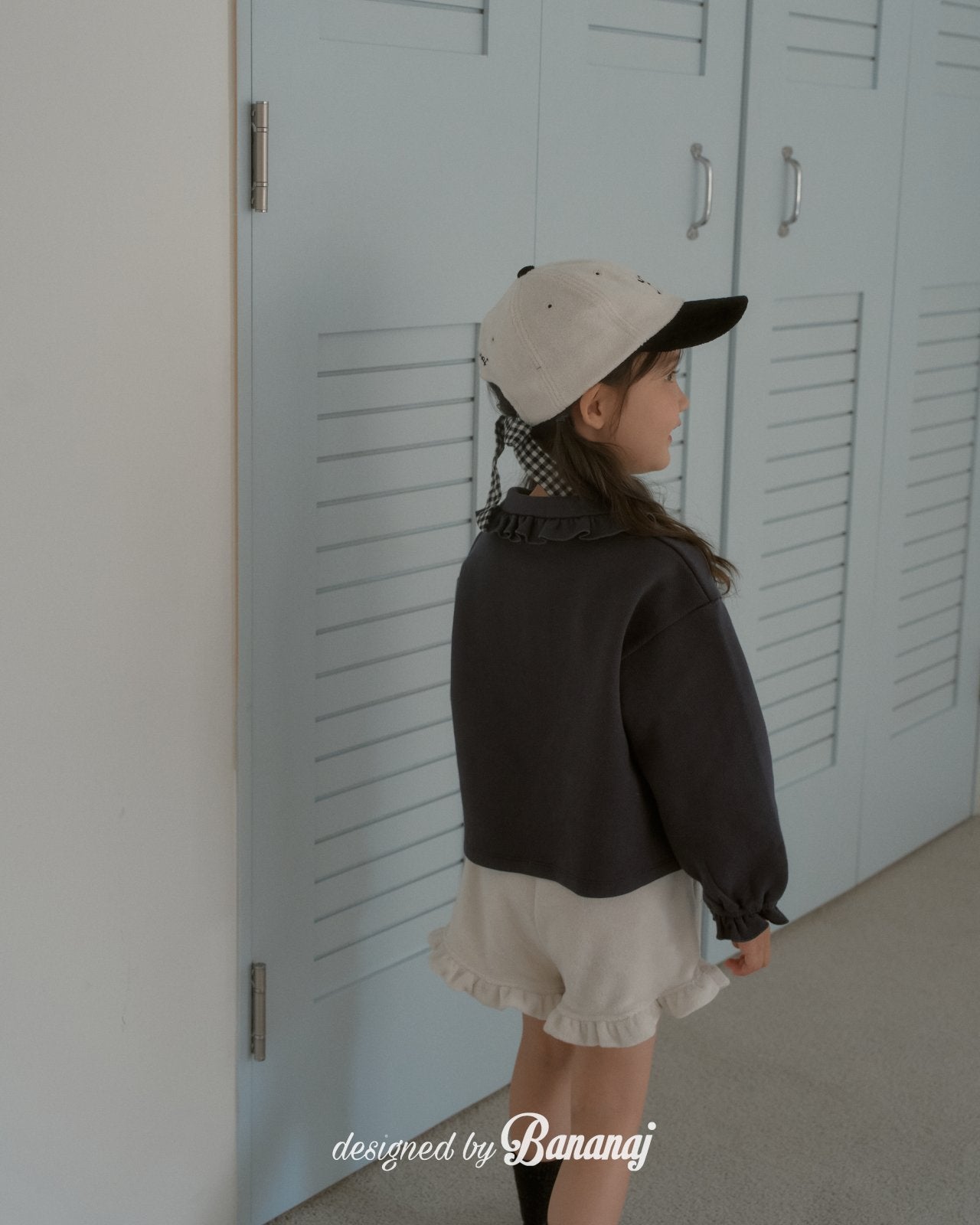 ［BANANAJ］Lala frill short pants