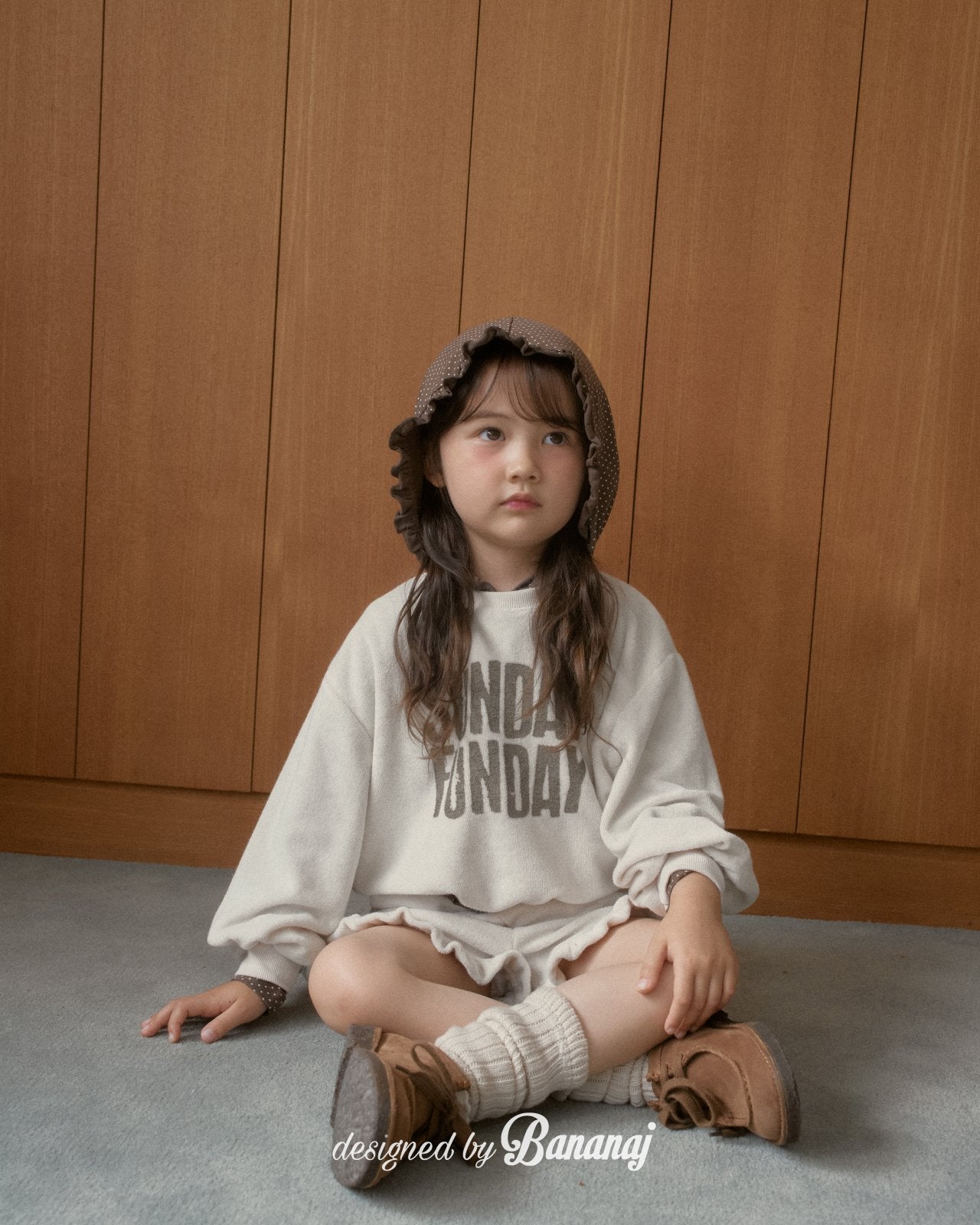 ［BANANAJ］Lala frill short pants