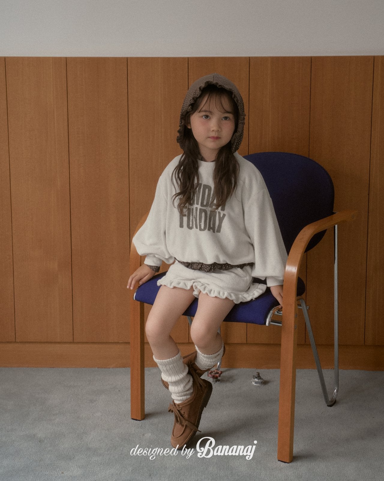 ［BANANAJ］Lala frill short pants