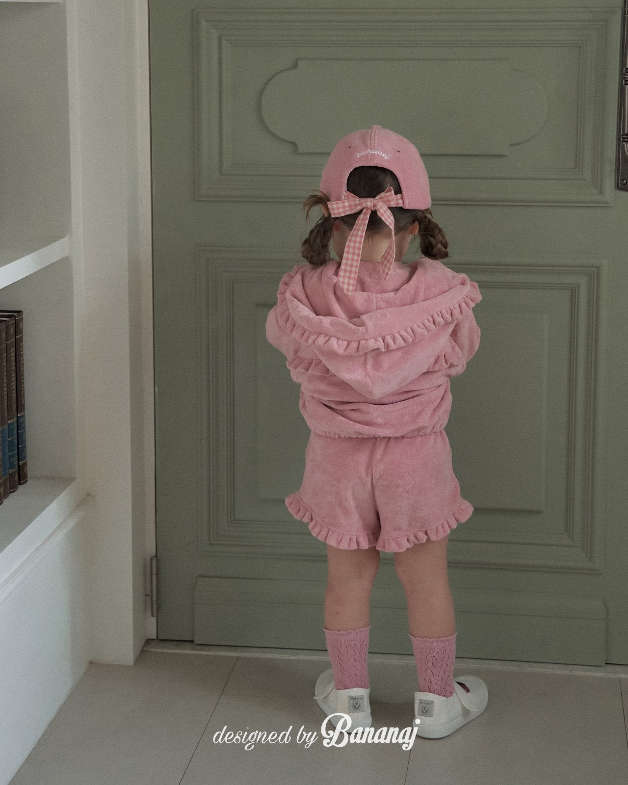 ［BANANAJ］Lala frill short pants