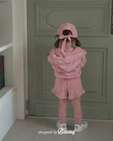 ［BANANAJ］Lala frill short pants