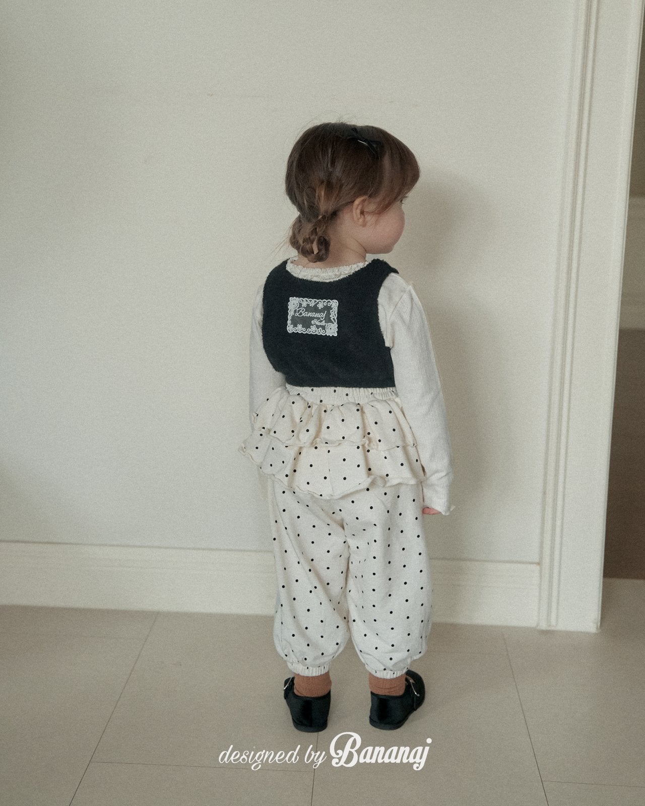 ［BANANAJ］Petal dot pants