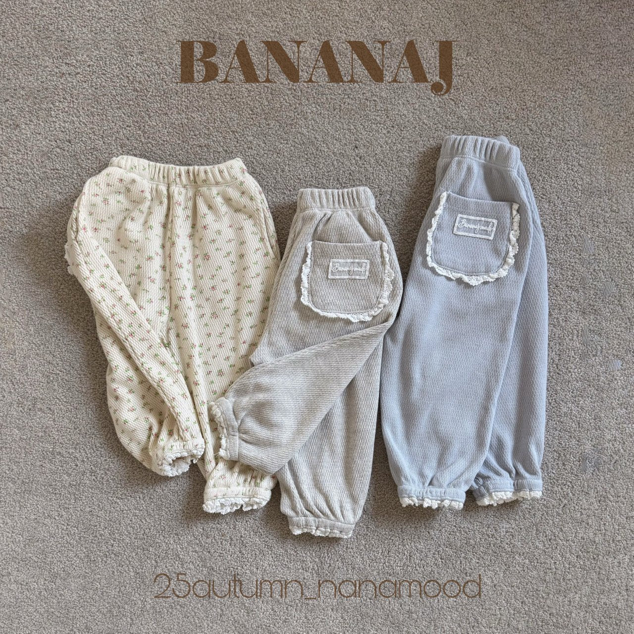 ［BANANAJ］Mei pants