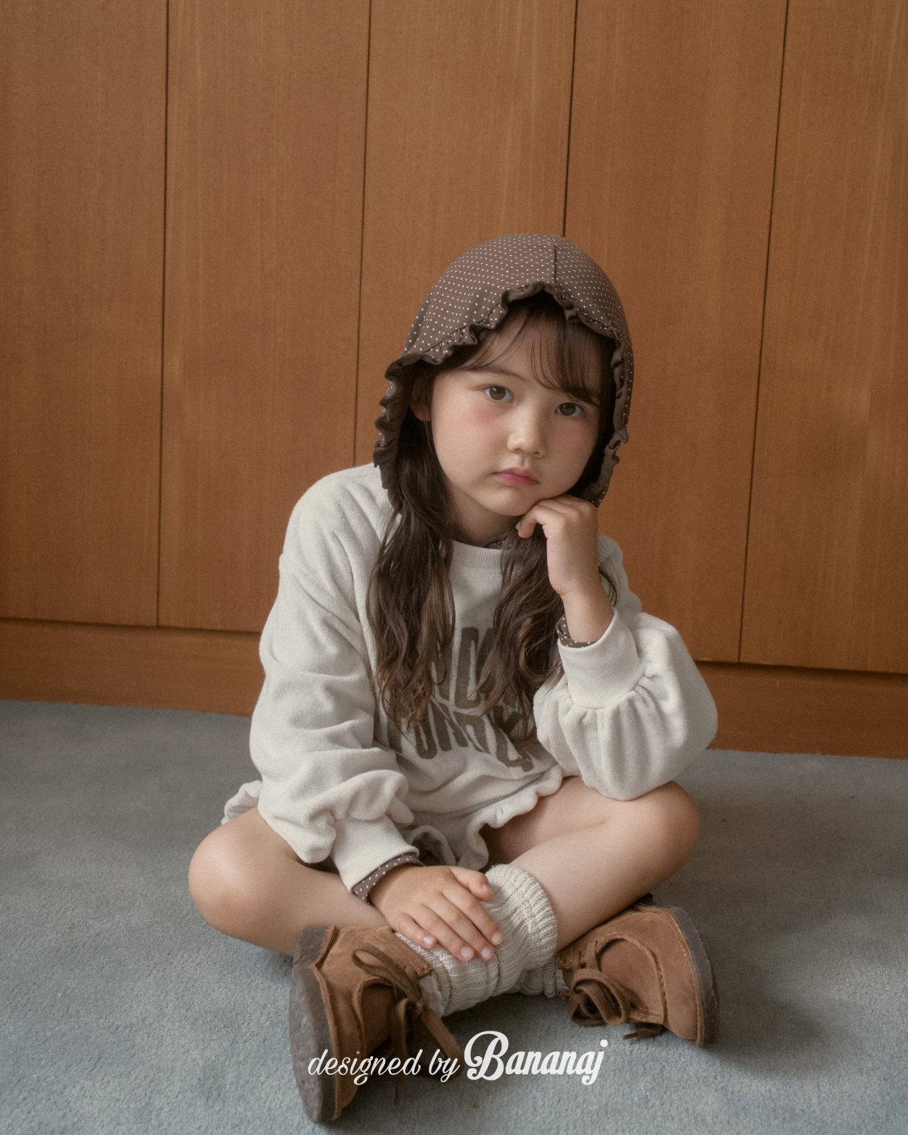 ［BANANAJ］Chuchu hood tee