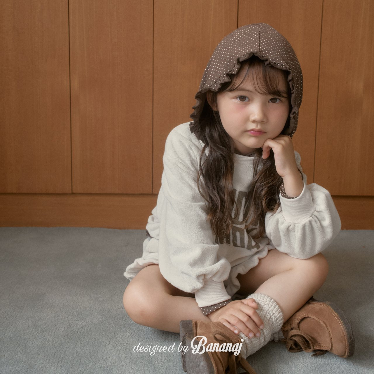 ［BANANAJ］Chuchu hood tee