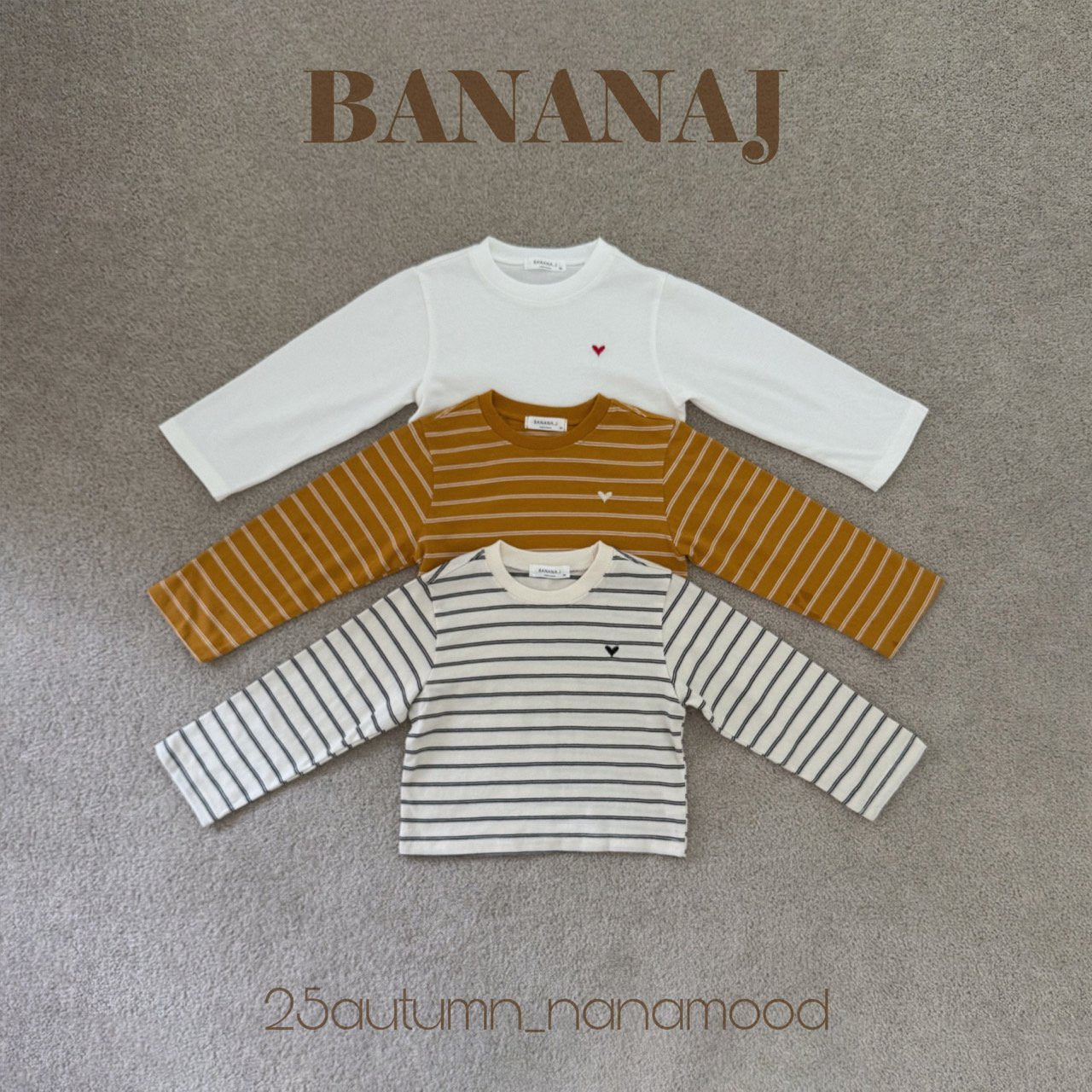 ［BANANAJ］Hip day tee