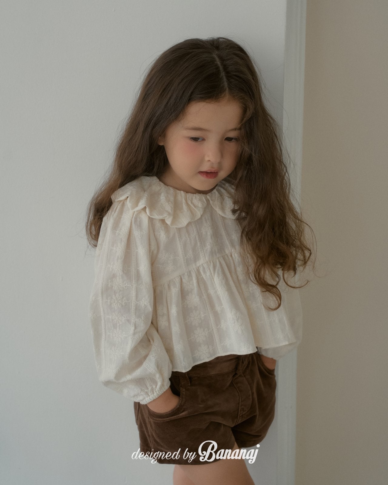 ［BANANAJ］Roman blouse